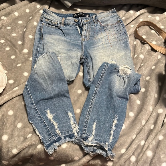 Hollister high-rise, super skinny crop women’s jeans - Picture 1 of 6